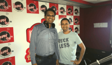 interview at Fever 104 FM
